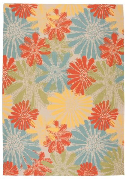 Nourison Home & Garden Ivory 7'9" x 10'10"