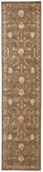 Nourison Home Silk Elements Cocoa 2'5" x 10' Runner Collection