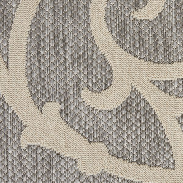 Nourison Home Cozumel Grey 2'2" x 10' Runner Collection