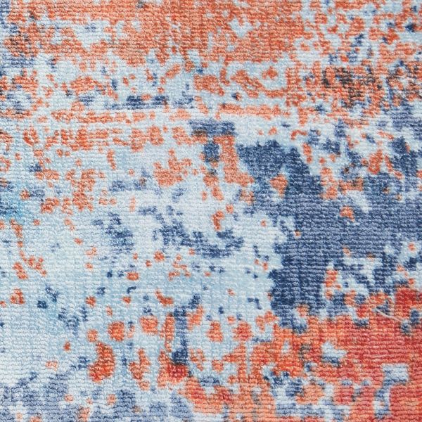 Nourison Home Safari Dreams Blue Brick 3'9" x 5'9"