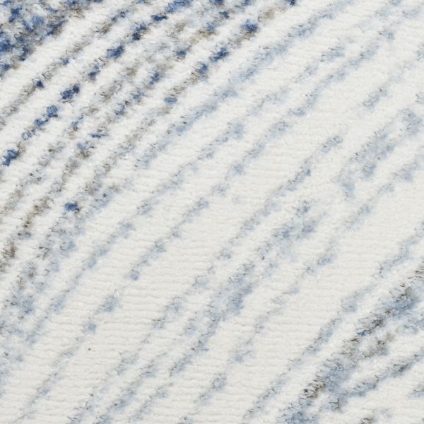 Nourison Home Fascination Ivory Blue