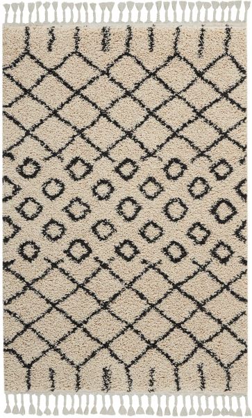 Nourison Home Moroccan Shag Cream 3'11" x 6'7" Collection