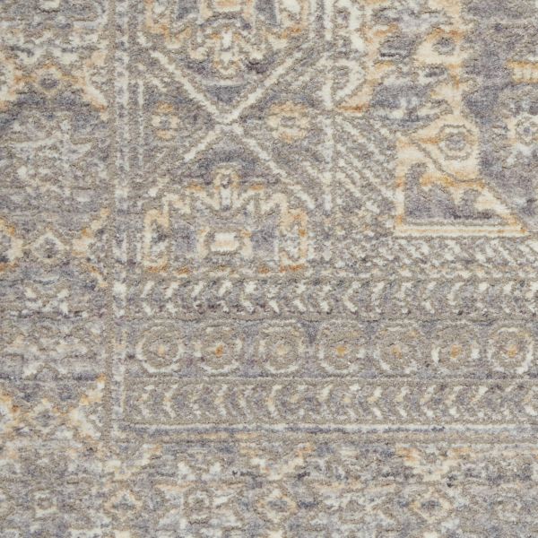 Nourison Home Lustrous Weave Grey/Beige 5'3" x 7'9"