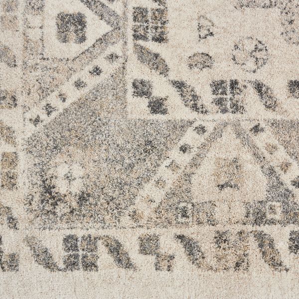 Nourison Home Fusion Cream/Grey