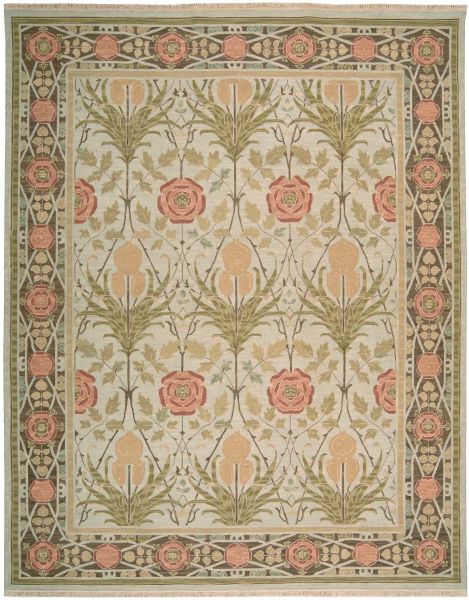 Nourison Home Nourmak Light Green 7'10" x 9'10"