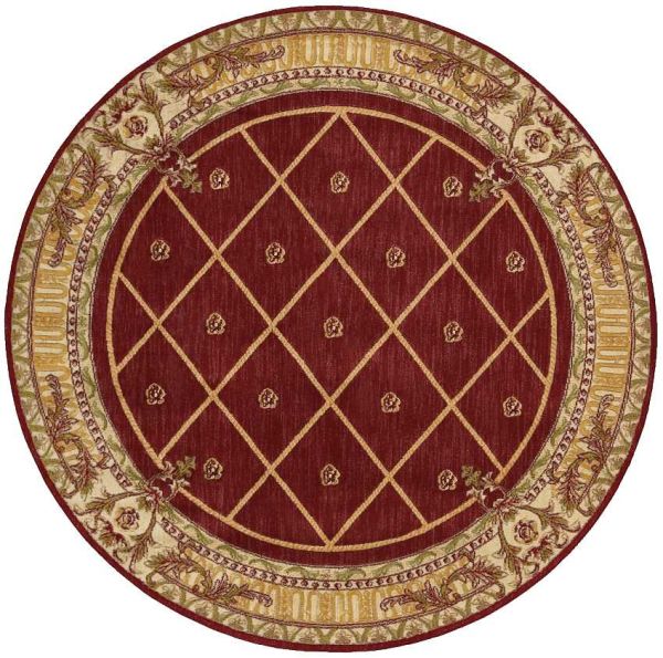 Nourison Home Ashton House Sienna 5'6" x Round