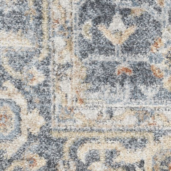 Nourison Home Astra Machine Washable Grey Gold Collection