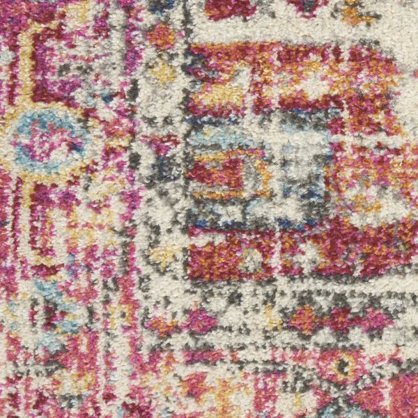 Nourison Home Passion Ivory/Pink 5'3" x 7'3"
