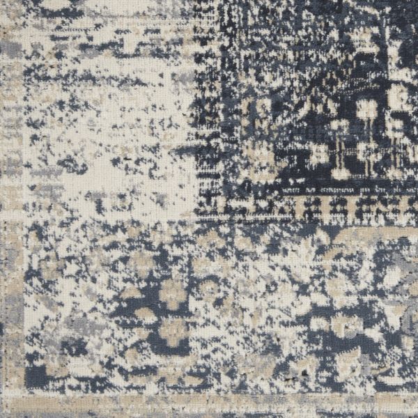 Nourison Home Malta Navy/Ivory 7'10" x 10'10"