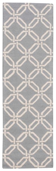 Nourison Home Linear Light Blue 2'3" x 7'6" Runner Collection