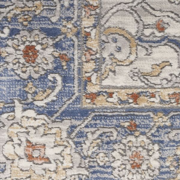 Nicole Curtis Series 4 Cream Blue Collection