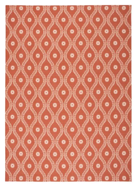 Nourison Home & Garden Rust 7'9" x 10'10"