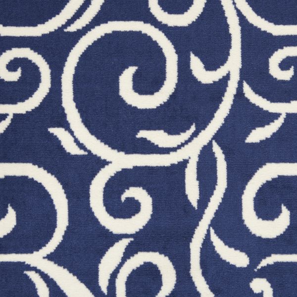 Nourison Home Grafix Navy