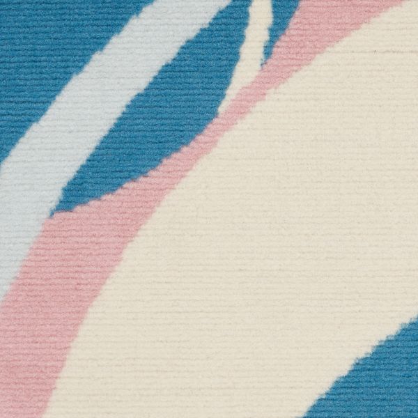 Nourison Home Grafix Blue Multi Colored 5'3" x 7'3" Collection