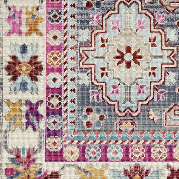 Nourison Home Vintage Kashan Grey/Multi
