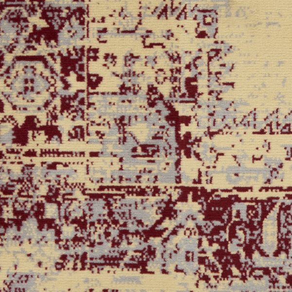 Nourison Home Grafix Cream Red