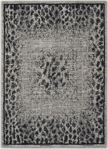 Nourison Home Riviera Grey/Black 2' x 2'9" Collection