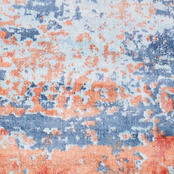 Nourison Home Safari Dreams Blue/Brick 9' x 12' Collection