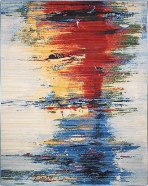 Nourison Home Chroma Crimson Tide