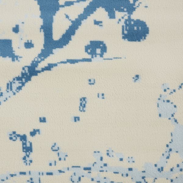 Nourison Home Jubilant Ivory Blue 7'10" x 9'10" Collection