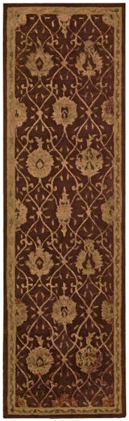 Nourison Home Regal Chocolate 2'3" x 8' Runner Collection