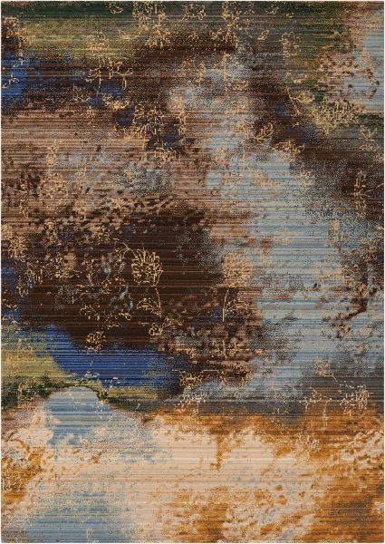 Nourison Home Rhapsody Ocean 5'6" x 8' Collection