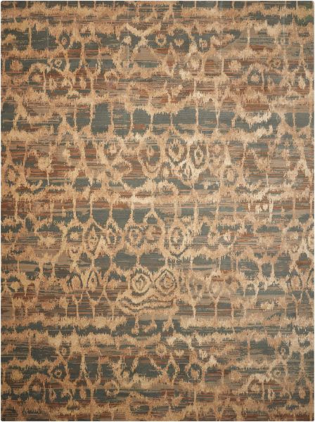 Nourison Home Silken Allure Teal 8'6" x 11'6" Collection