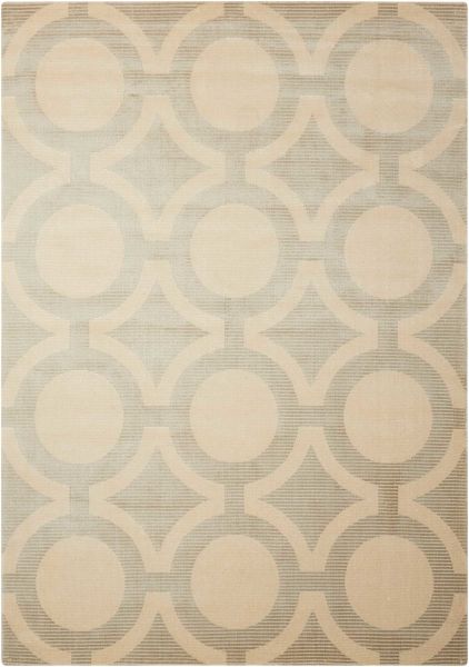 Nourison Home Luminance Cream/Grey 5'3" x 7'5" Collection