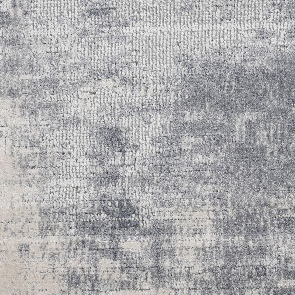 Nourison Home Rustic Textures Blue/Ivory