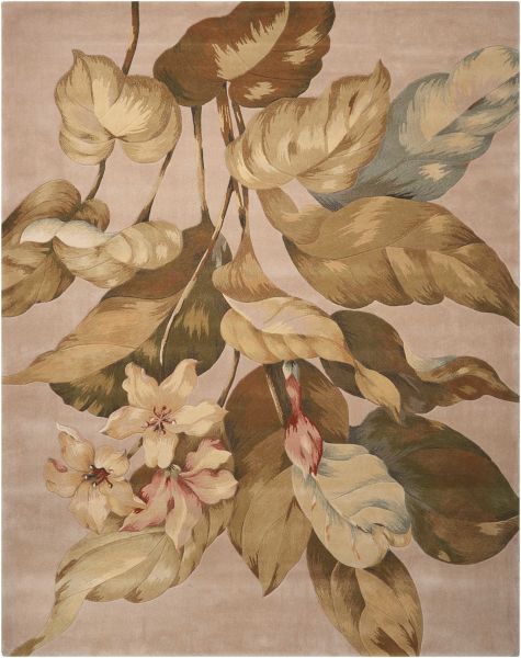 Nourison Home Tropics Beige