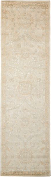 Nourison Home Luminance Cream/Mint 2'3" x 8' Runner Collection