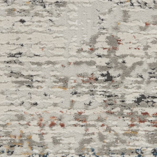 Nourison Home Rustic Textures Light Grey Multi