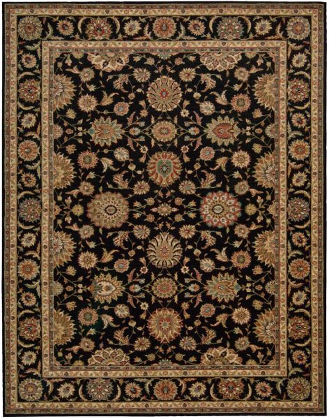 Nourison Home Living Treasures Black 7'6" x 9'6" Collection