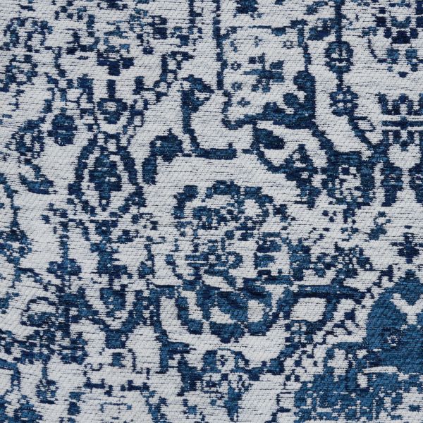 Nourison Home Damask Ivory/Navy