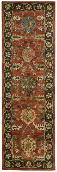Nourison Home Jaipur Brick 2'4" x 8' Runner Collection