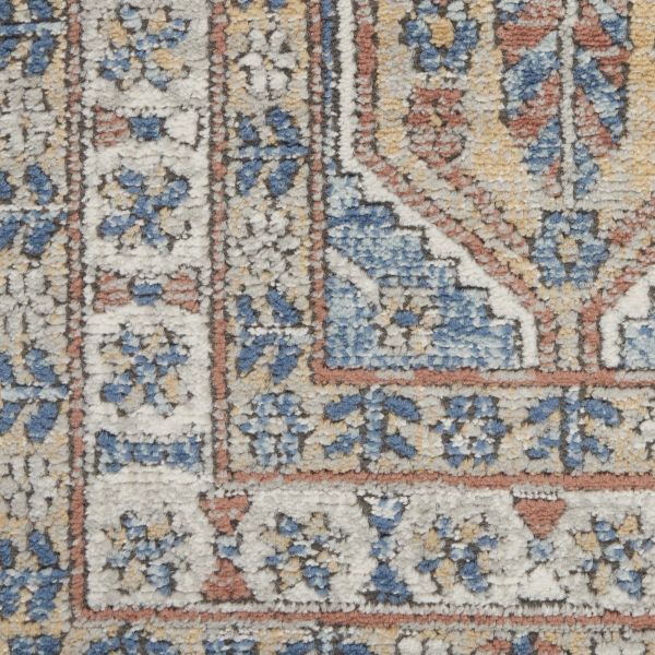 Nourison Home Quarry Blue/Multi 3'9" x 5'9" Collection
