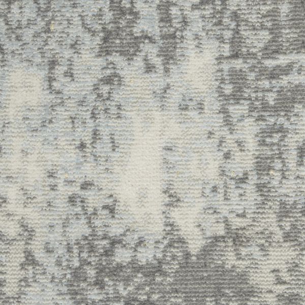 Nourison Home Etchings Grey/Light Blue