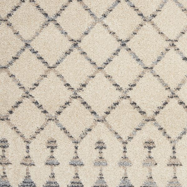 Nourison Home Palermo Beige/Grey 2'3" x 10' Runner