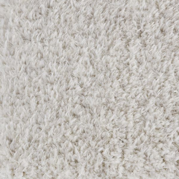 Nourison Home Luxe Shag Light Grey