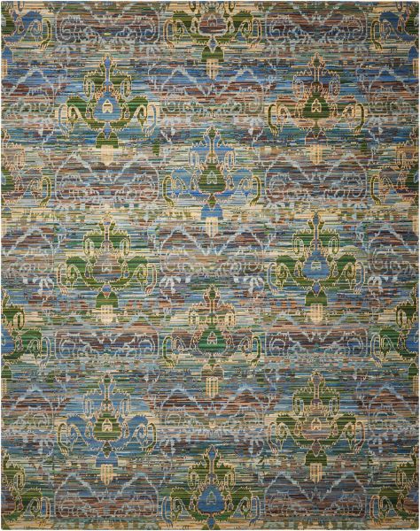 Nourison Home Rhapsody Seaglass 9'9" x 13'