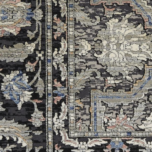 Nourison Home Starry Nights Grey/Navy