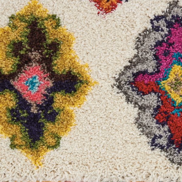 Nourison Home Nomad Ivory/Multicolor 2'2" x 6' Runner