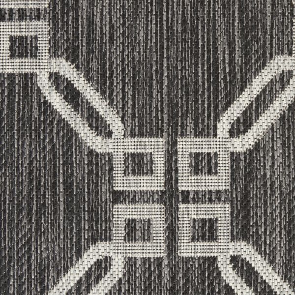 Nourison Home Country Side Charcoal 5'3" x Round