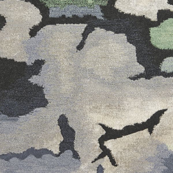 Nourison Home Prismatic Charcoal 2'3" x 3'