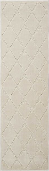 Michael Amini Gleam Ivory 2'2" x 7'6" Runner