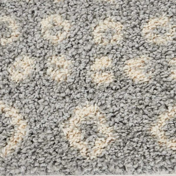 Nourison Home Moroccan Shag Silver 3'11" x 6'7" Collection