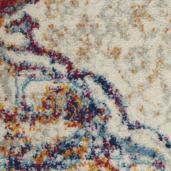 Nourison Home Persian Vintage Ivory/Multi 5'3" x 7'3"