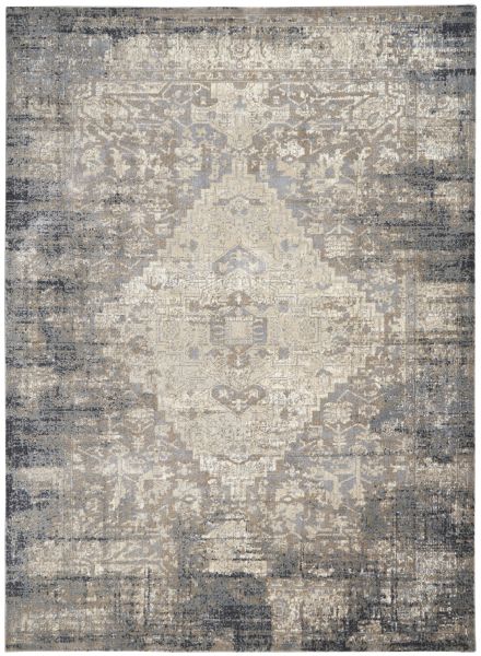 Nourison Moroccan Celebration Grey/Slate 3'10" x 5'10" Collection