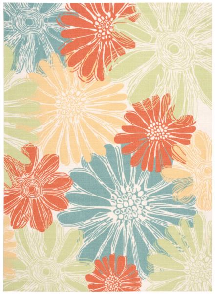 Nourison Home & Garden Ivory