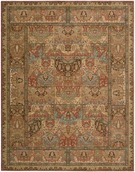 Nourison Home Living Treasures Multicolor 7'6" x 9'6"